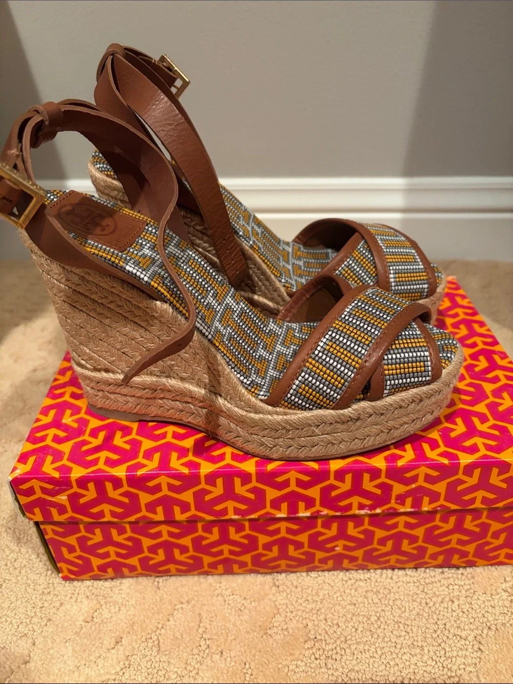 Tory Burch leather ankle